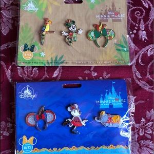 Minnie Main Attraction Pin set
